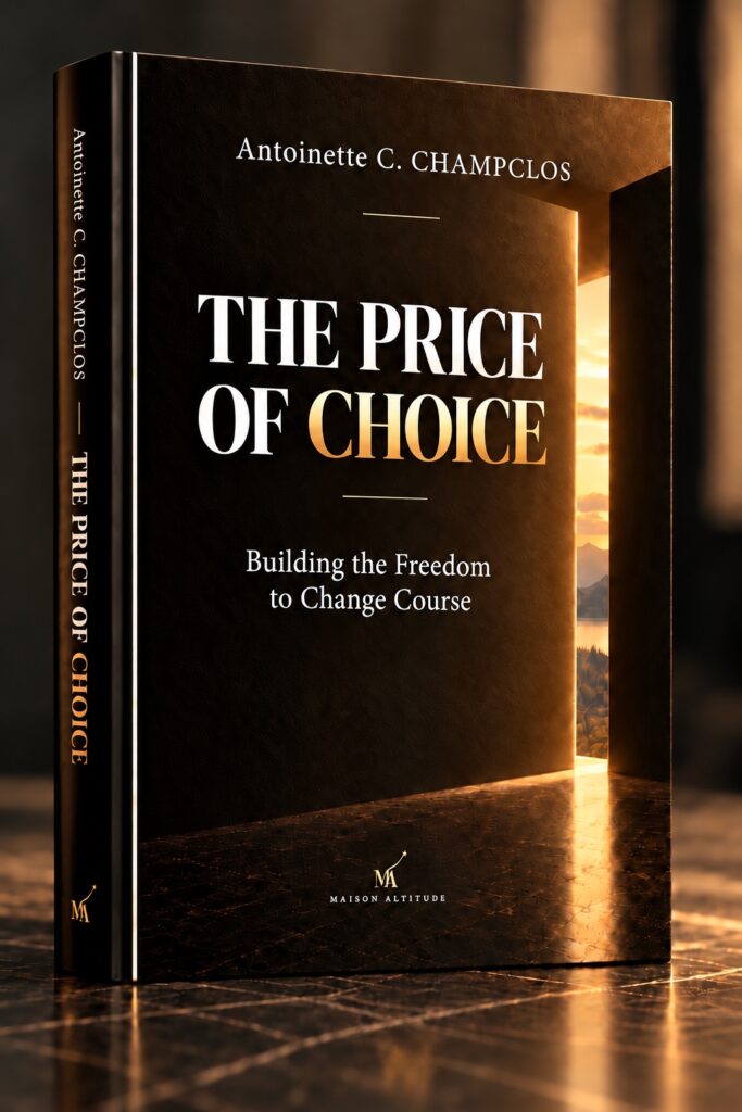 The Price of Choice by Antoinette C. Champclos — English edition, Building the Freedom to Change Course, Maison Altitude.